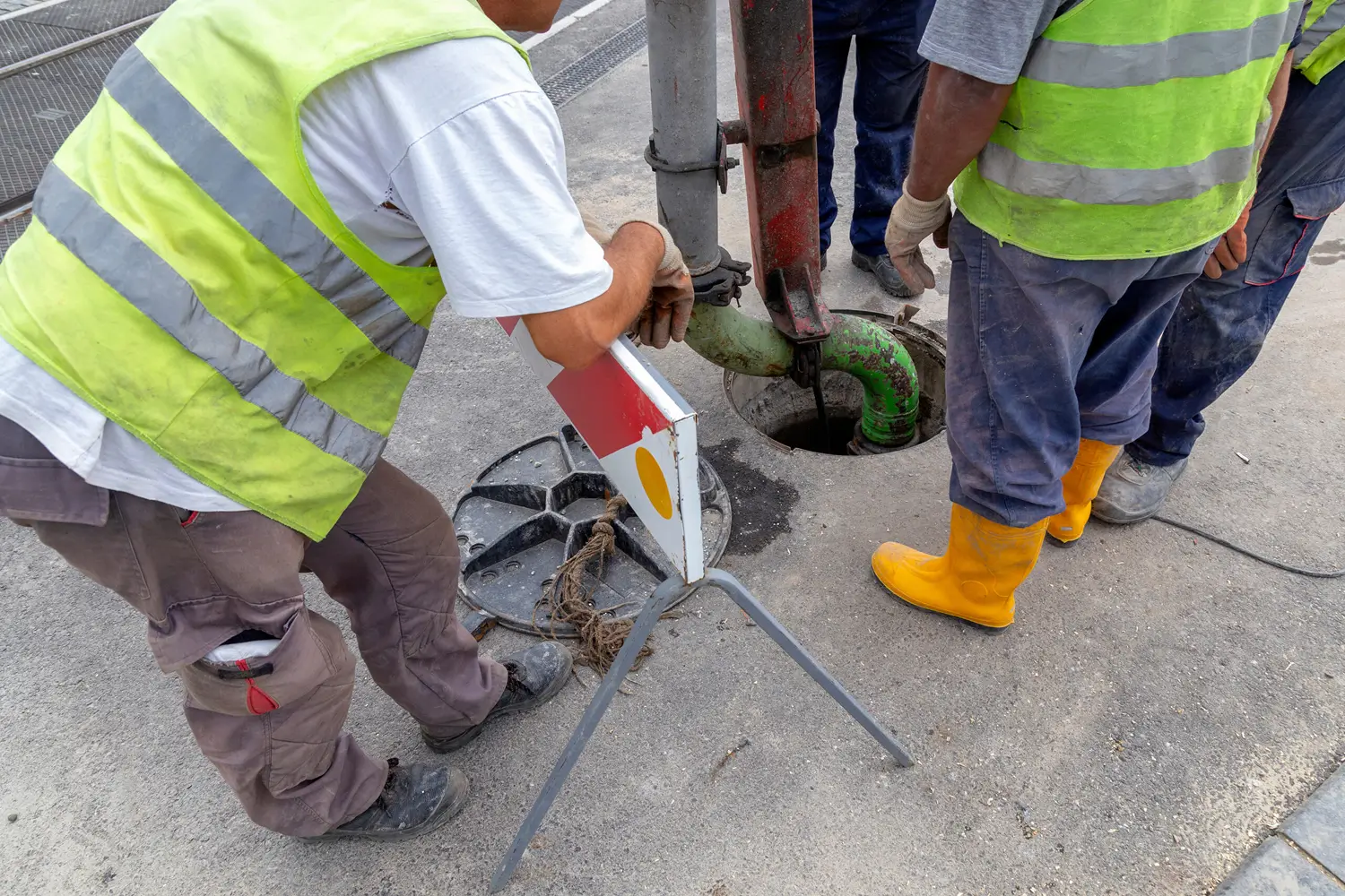 CCTV drain survey inspection in Bexhill on Sea